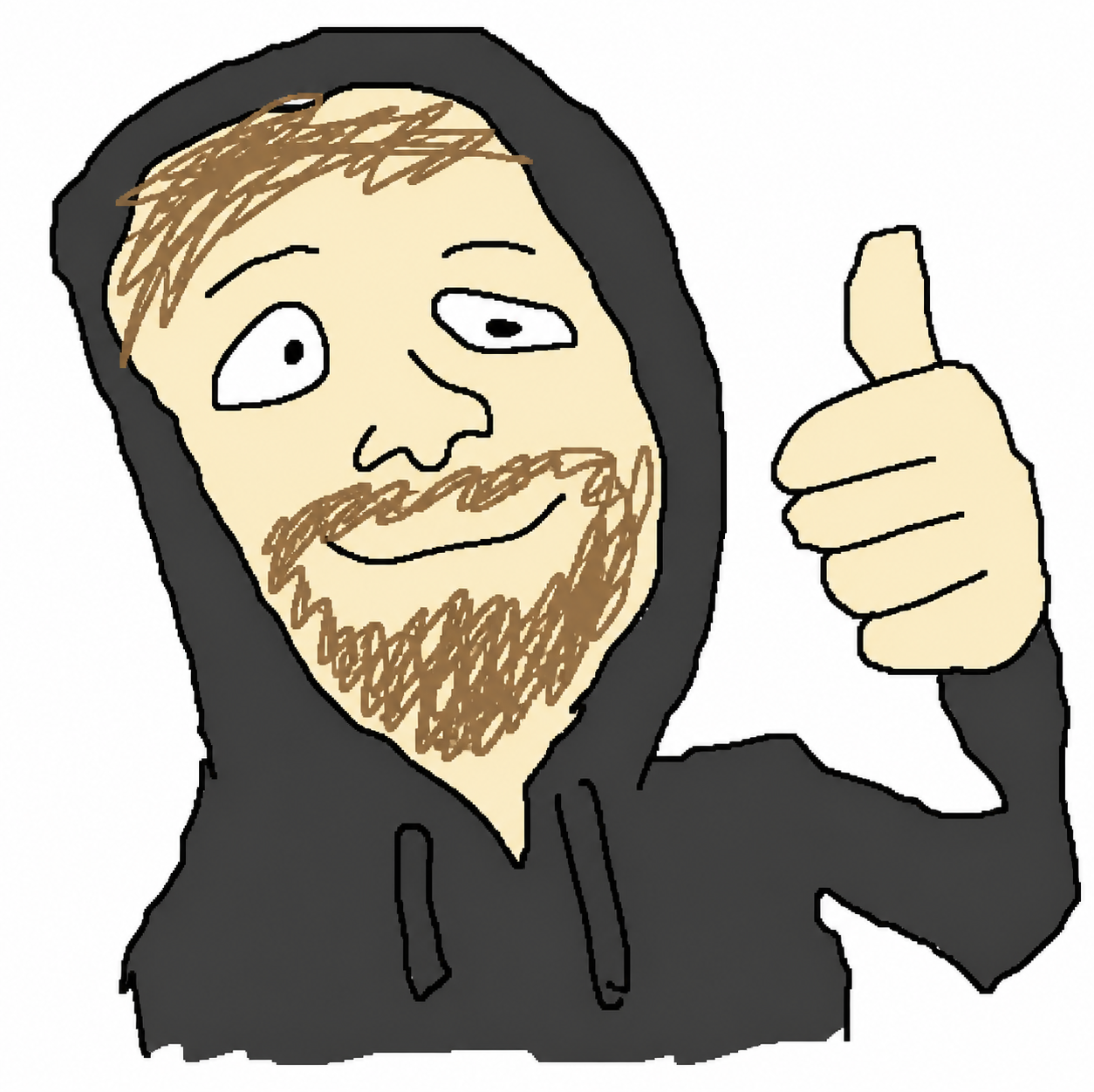 Gud Gye illustrated portrait